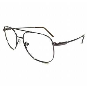 NEW TECHNOLITE men's tlf707 round eyeglasses in gunmetal